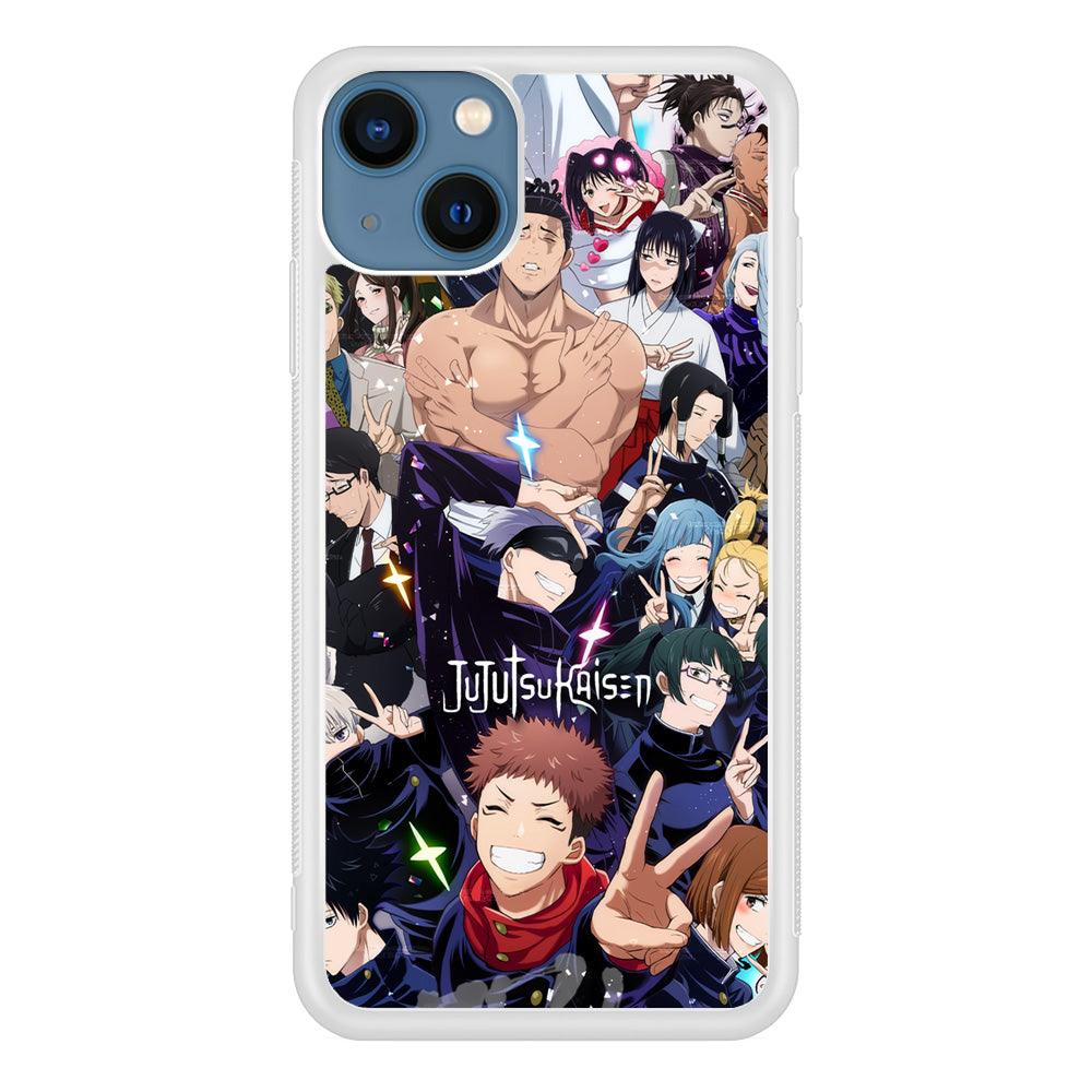 Jujutsu Kaisen Peace for Victory iPhone 15 Plus Case-Oxvistore