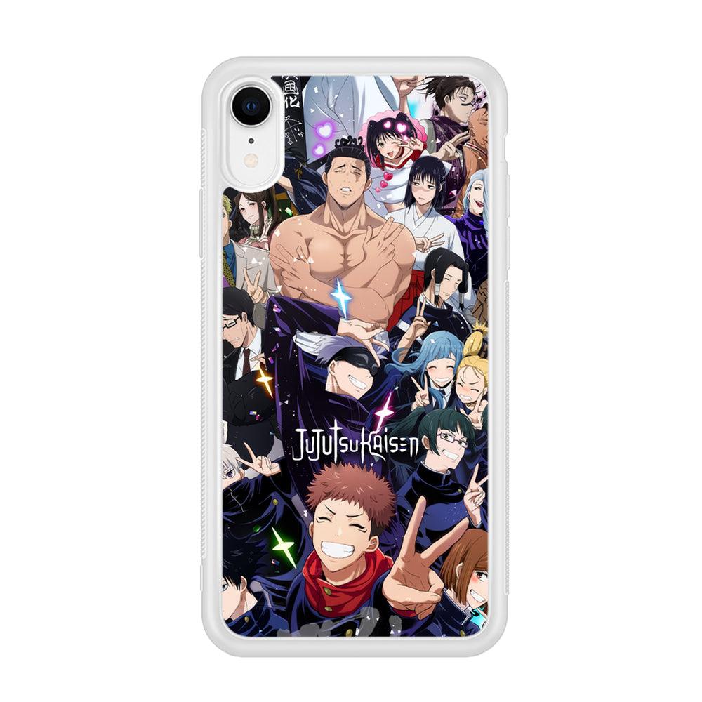 Jujutsu Kaisen Peace for Victory iPhone XR Case-Oxvistore