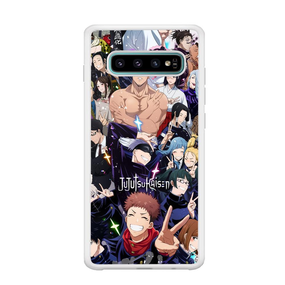 Jujutsu Kaisen Peace for Victory Samsung Galaxy S10 Plus Case-Oxvistore