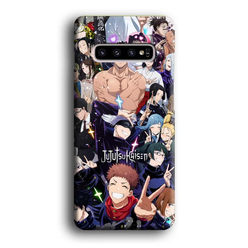 Jujutsu Kaisen Peace for Victory Samsung Galaxy S10 Plus Case-Oxvistore