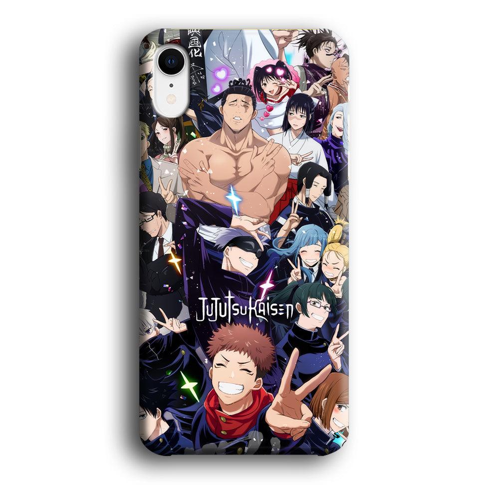 Jujutsu Kaisen Peace for Victory iPhone XR Case-Oxvistore