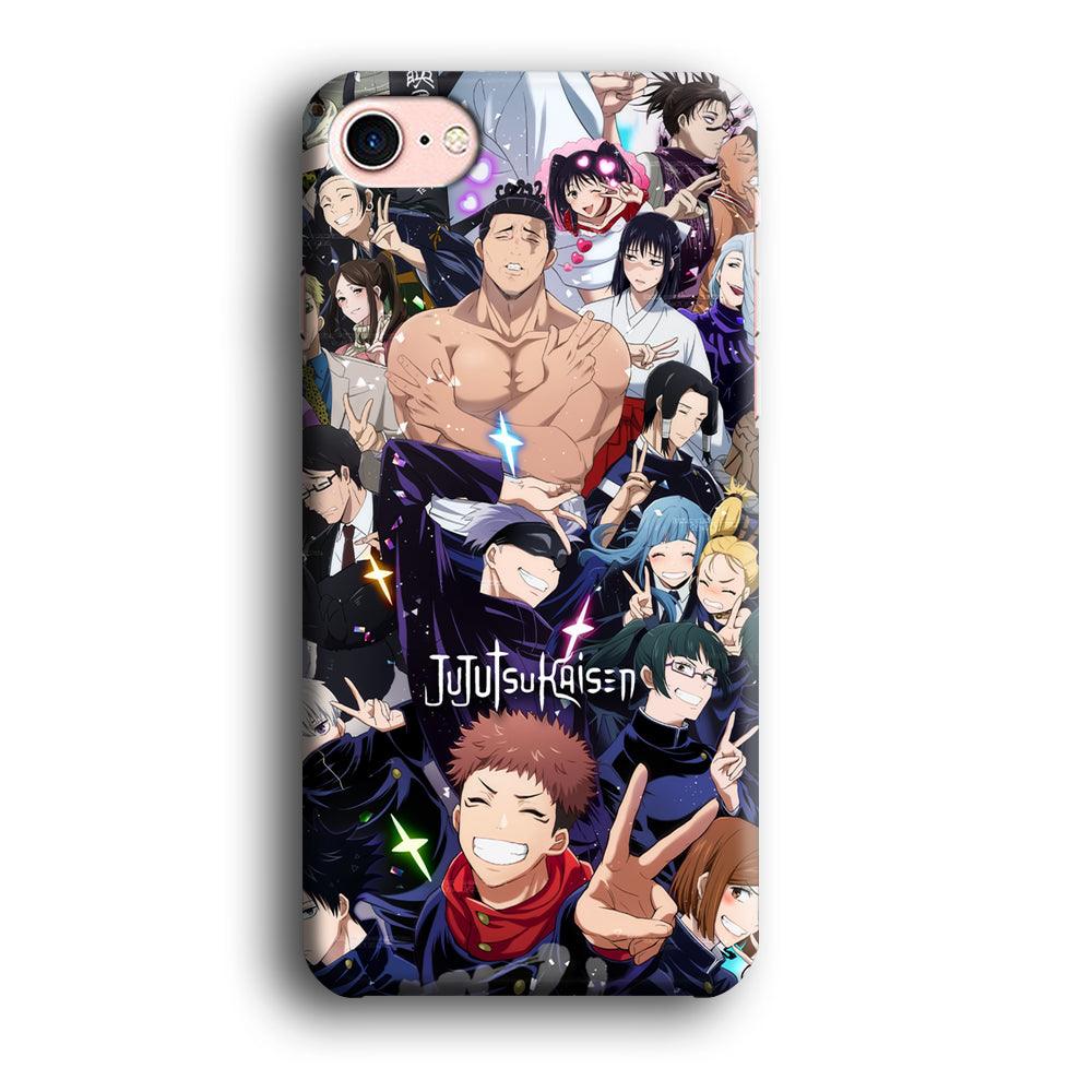 Jujutsu Kaisen Peace for Victory iPhone 8 Case-Oxvistore