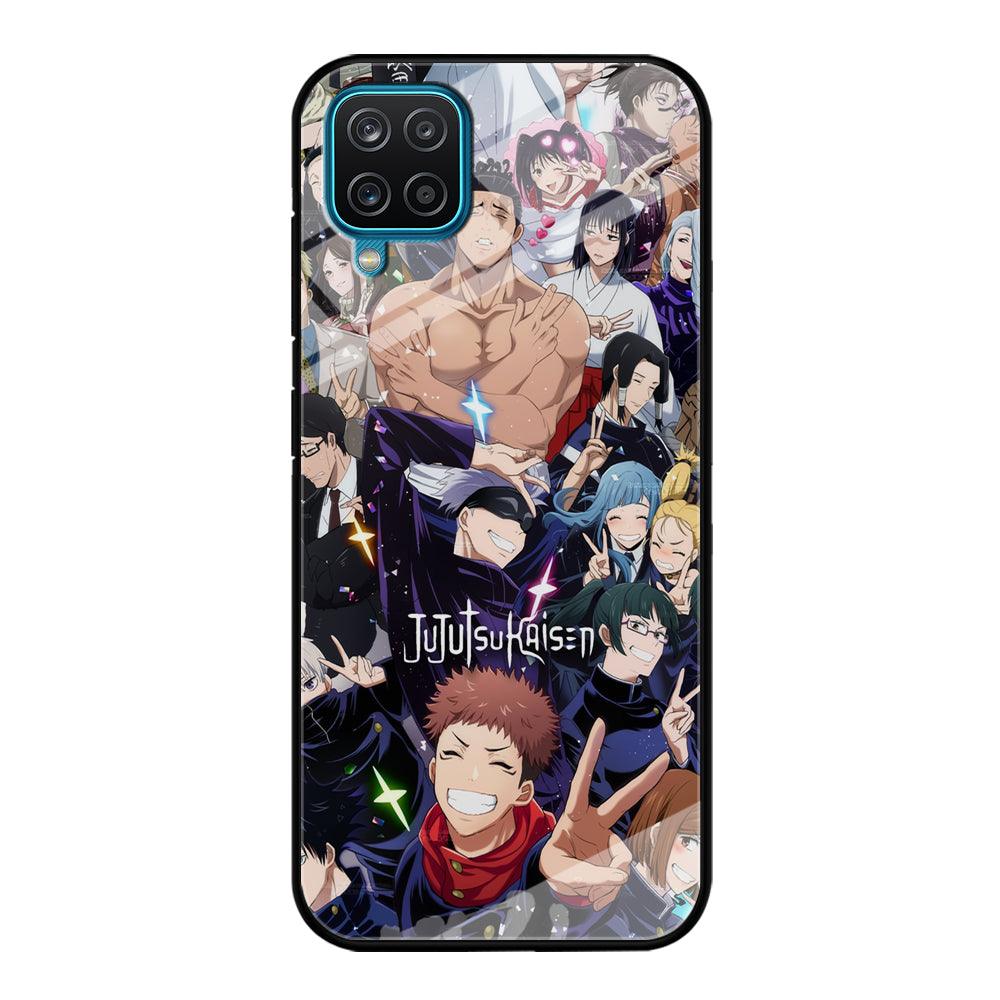 Jujutsu Kaisen Peace for Victory Samsung Galaxy A12 Case-Oxvistore