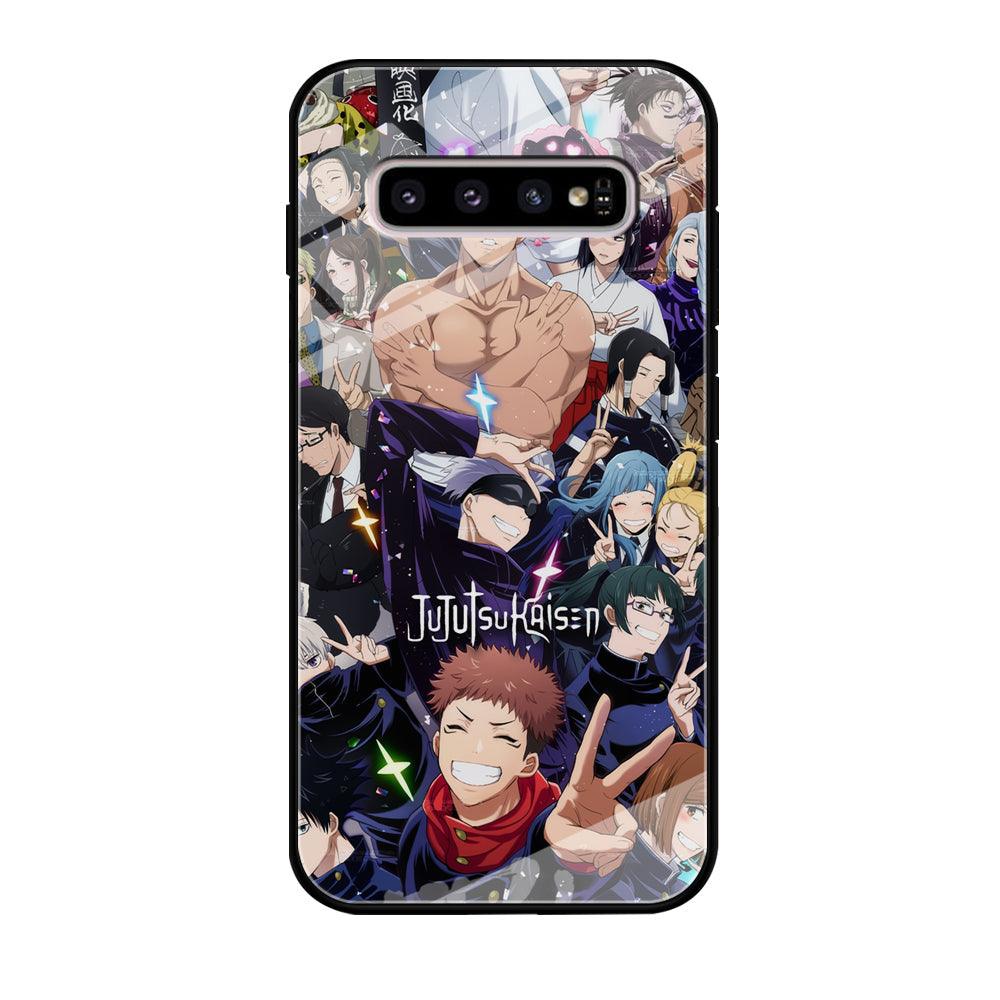 Jujutsu Kaisen Peace for Victory Samsung Galaxy S10 Plus Case-Oxvistore