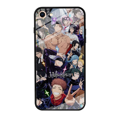 Jujutsu Kaisen Peace for Victory iPhone 8 Case-Oxvistore