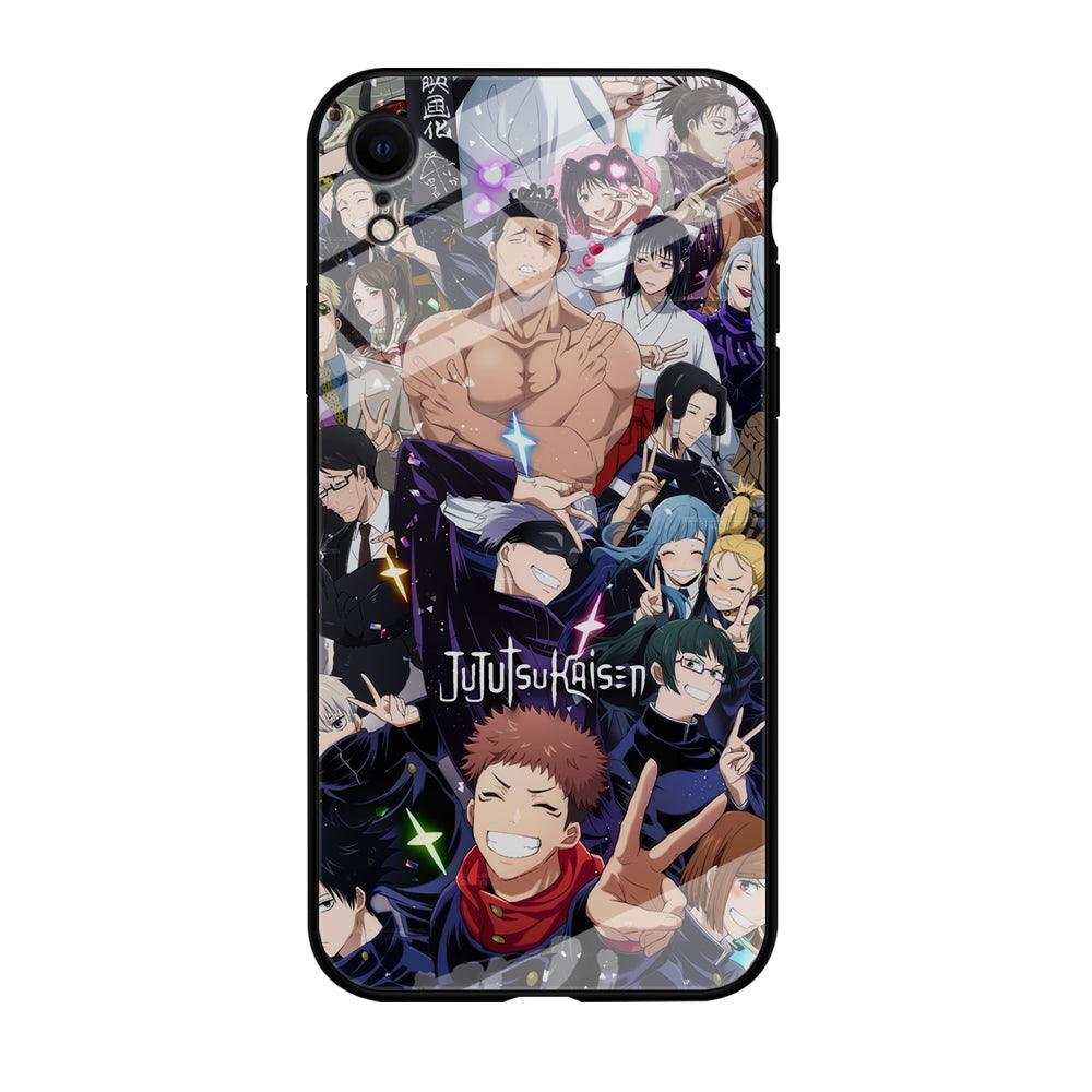 Jujutsu Kaisen Peace for Victory iPhone XR Case-Oxvistore