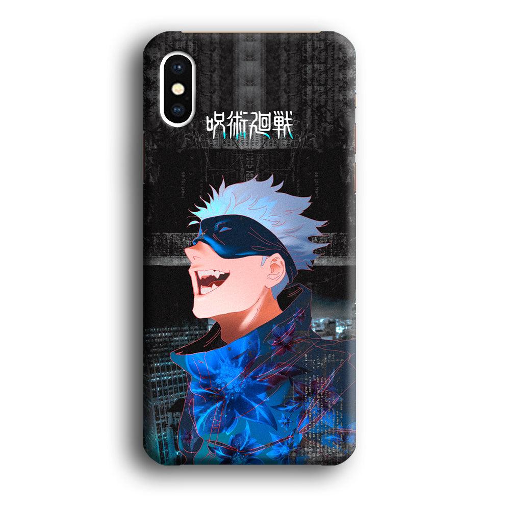 Jujutsu Kaisen Satoru Superiority iPhone X Case-Oxvistore