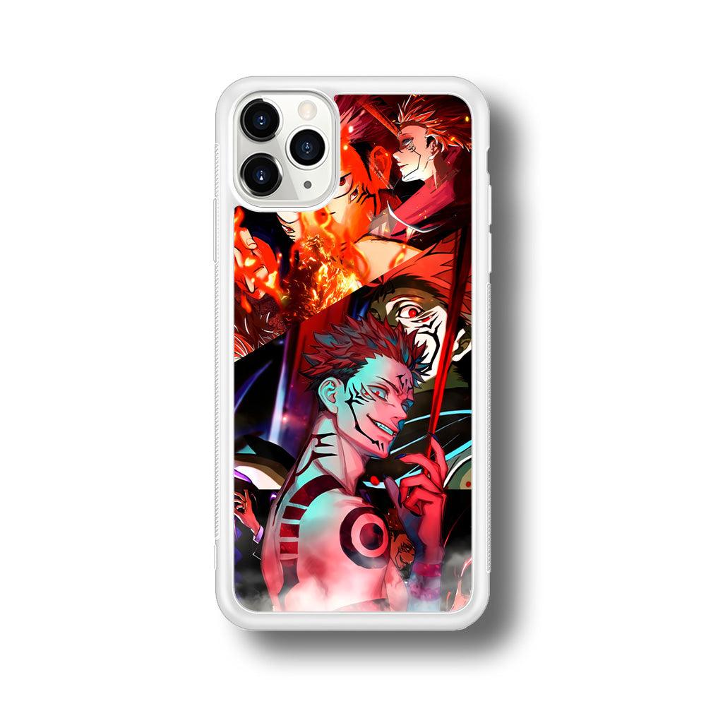 Jujutsu Kaisen Sukuna Pics Collage iPhone 11 Pro Case-Oxvistore