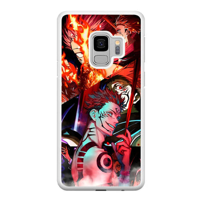 Jujutsu Kaisen Sukuna Pics Collage Samsung Galaxy S9 Case-Oxvistore