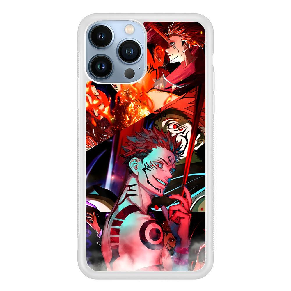 Jujutsu Kaisen Sukuna Pics Collage iPhone 15 Pro Max Case-Oxvistore