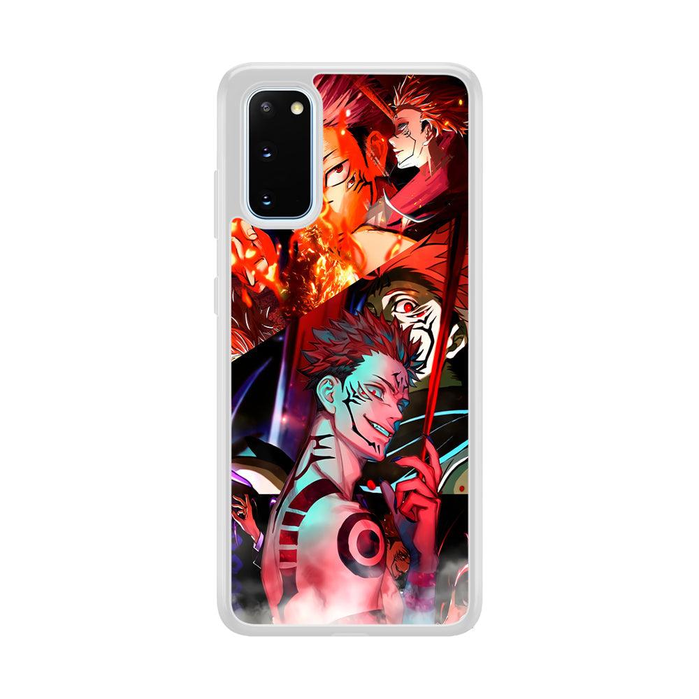 Jujutsu Kaisen Sukuna Pics Collage Samsung Galaxy S20 Case-Oxvistore