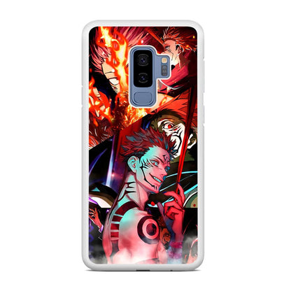 Jujutsu Kaisen Sukuna Pics Collage Samsung Galaxy S9 Plus Case-Oxvistore