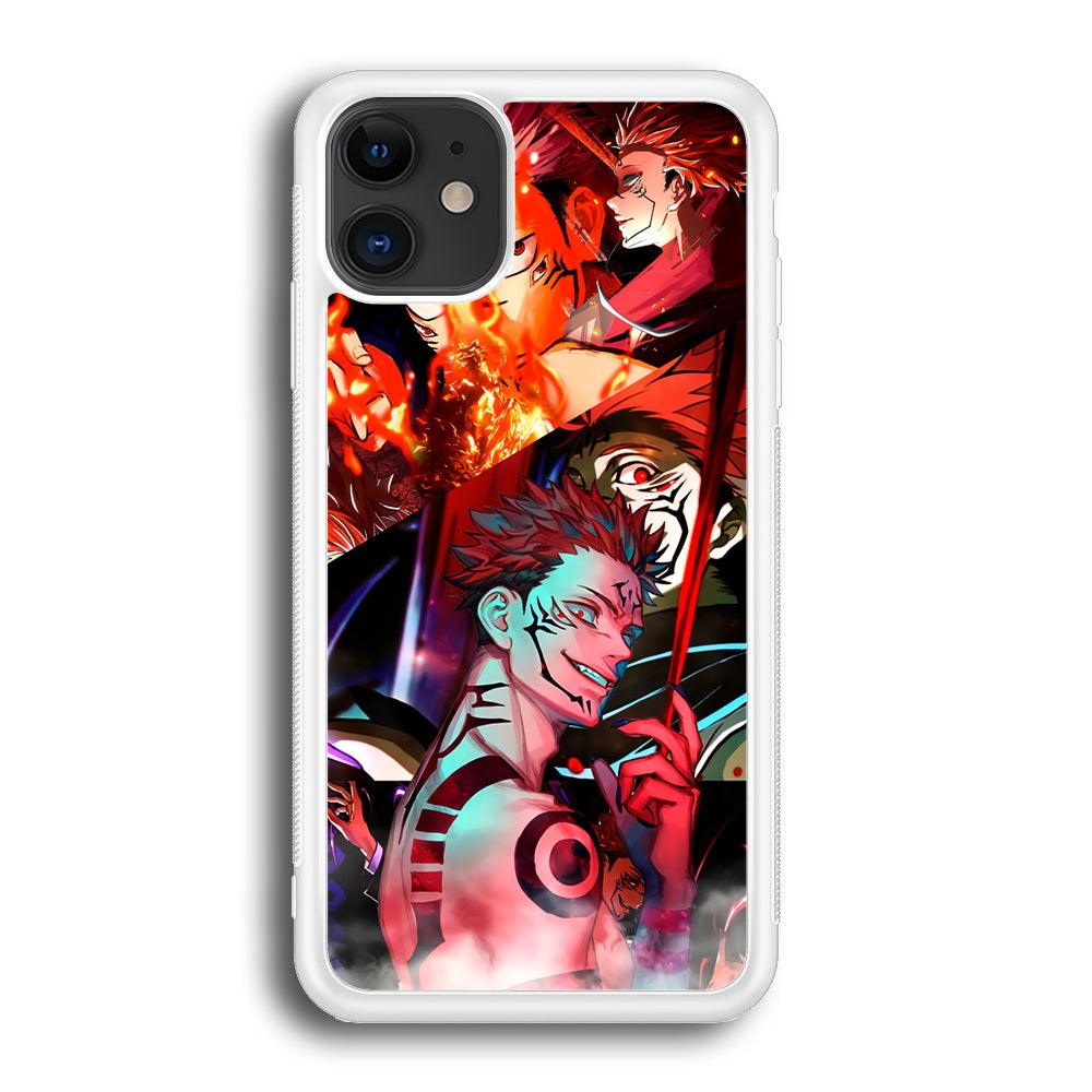 Jujutsu Kaisen Sukuna Pics Collage iPhone 12 Case-Oxvistore