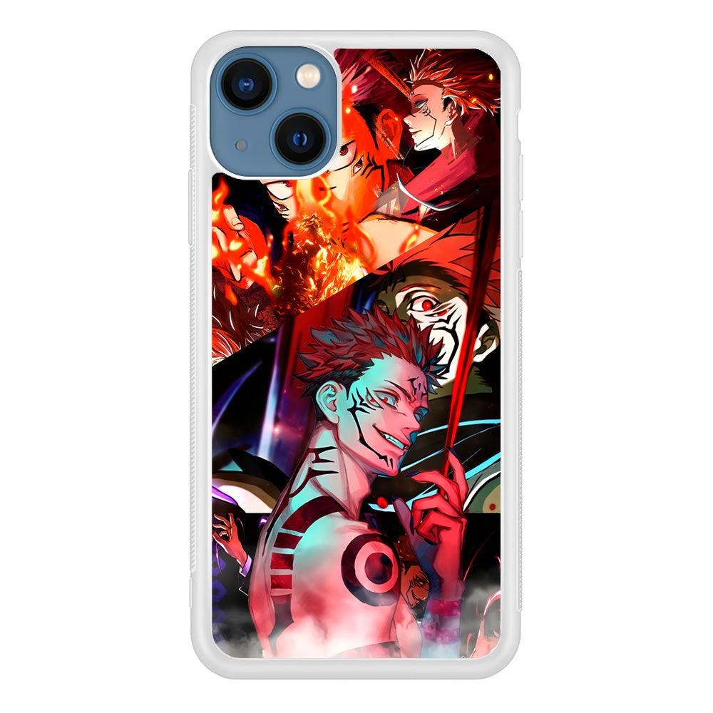 Jujutsu Kaisen Sukuna Pics Collage iPhone 13 Case-Oxvistore