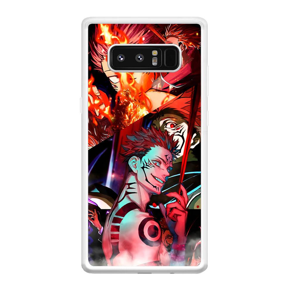 Jujutsu Kaisen Sukuna Pics Collage Samsung Galaxy Note 8 Case-Oxvistore