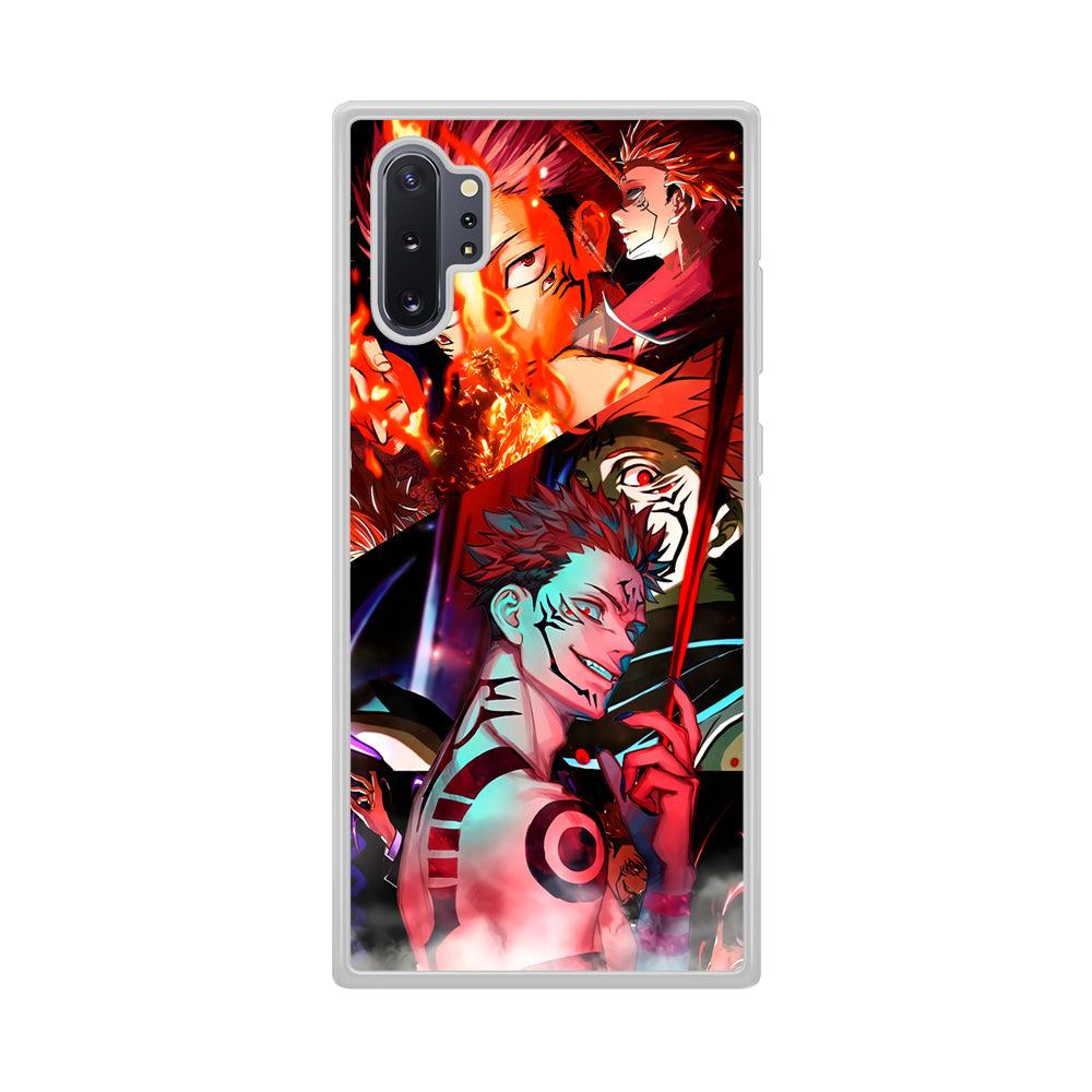 Jujutsu Kaisen Sukuna Pics Collage Samsung Galaxy Note 10 Plus Case-Oxvistore