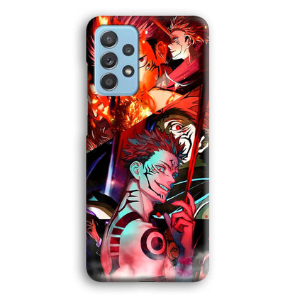 Jujutsu Kaisen Sukuna Pics Collage Samsung Galaxy A52 Case-Oxvistore