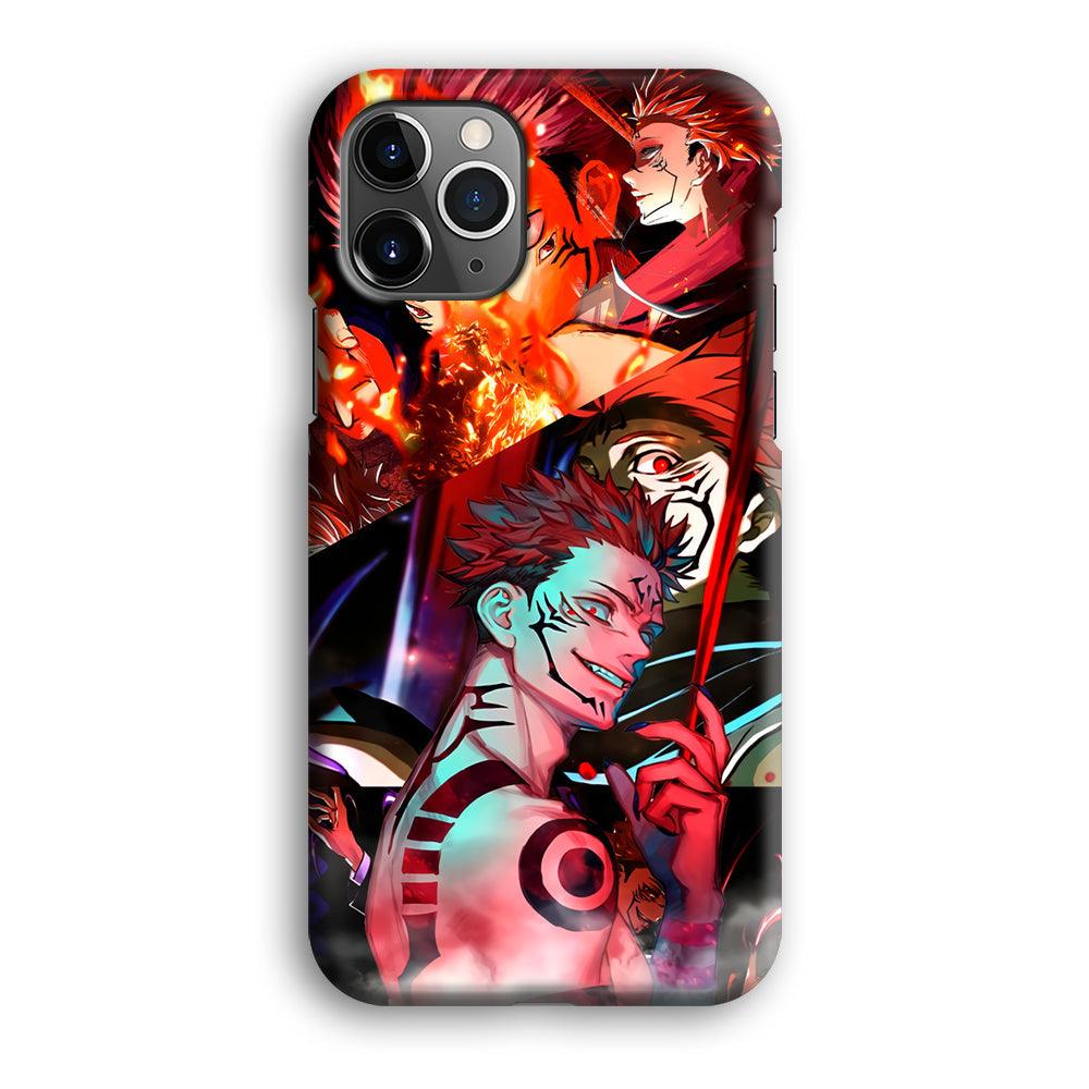 Jujutsu Kaisen Sukuna Pics Collage iPhone 12 Pro Case-Oxvistore