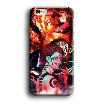 Jujutsu Kaisen Sukuna Pics Collage iPhone 6 Plus | 6s Plus Case-Oxvistore