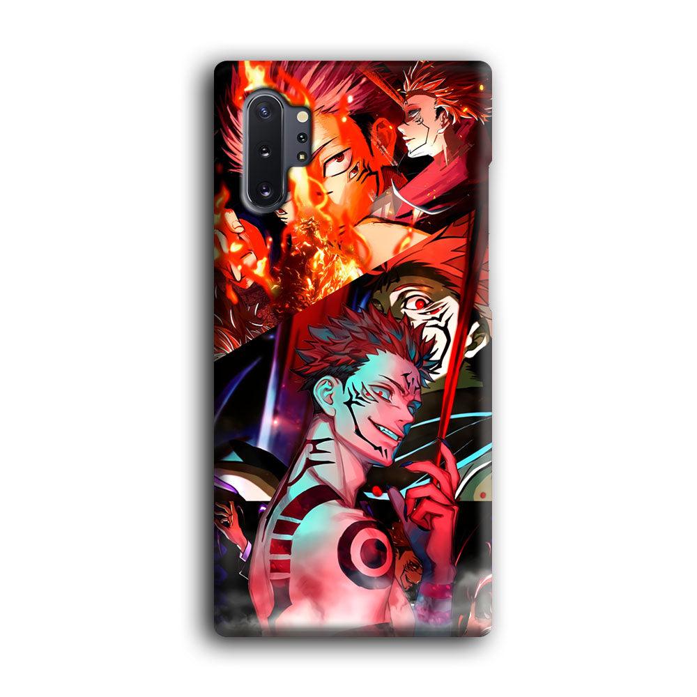 Jujutsu Kaisen Sukuna Pics Collage Samsung Galaxy Note 10 Plus Case-Oxvistore