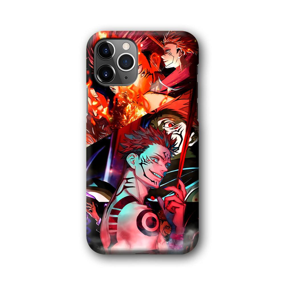 Jujutsu Kaisen Sukuna Pics Collage iPhone 11 Pro Case-Oxvistore