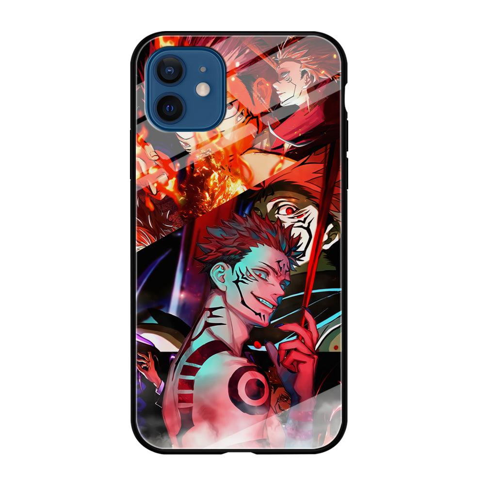 Jujutsu Kaisen Sukuna Pics Collage iPhone 12 Case-Oxvistore