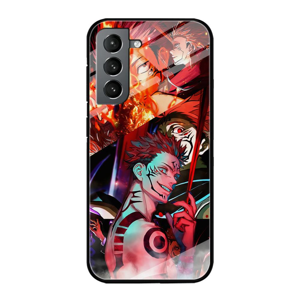 Jujutsu Kaisen Sukuna Pics Collage Samsung Galaxy S21 Case-Oxvistore