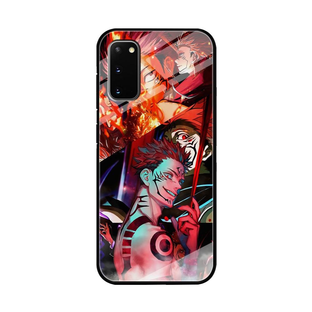 Jujutsu Kaisen Sukuna Pics Collage Samsung Galaxy S20 Case-Oxvistore