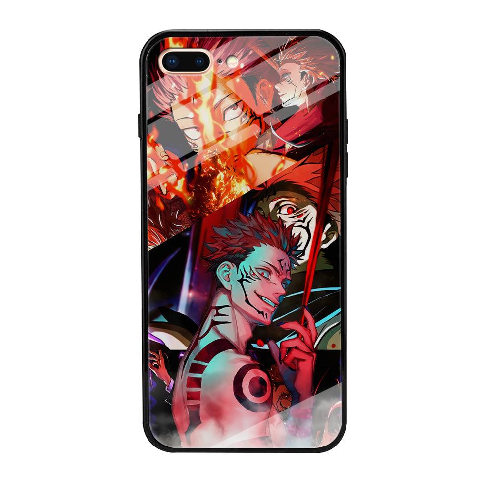 Jujutsu Kaisen Sukuna Pics Collage iPhone 7 Plus Case-Oxvistore