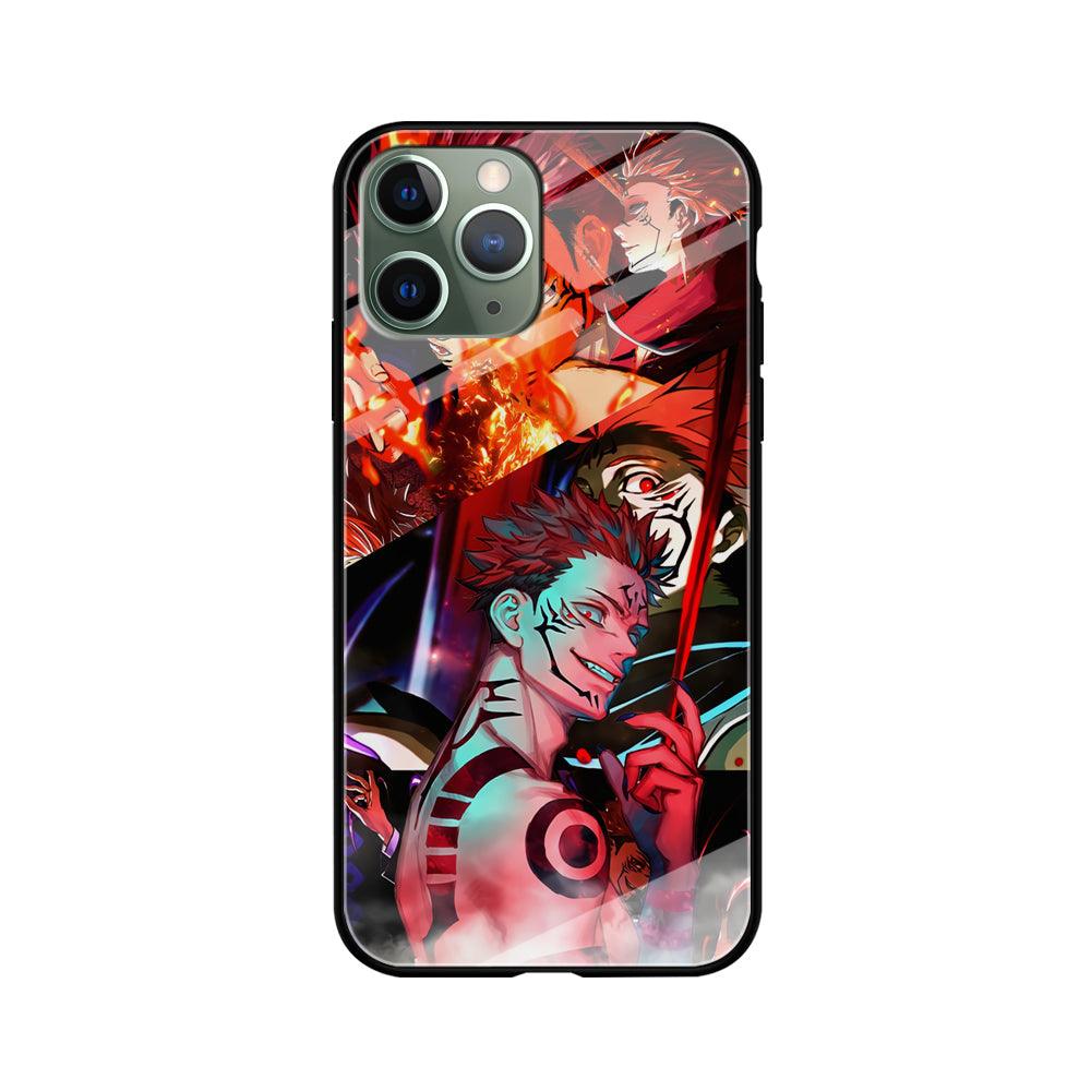 Jujutsu Kaisen Sukuna Pics Collage iPhone 11 Pro Case-Oxvistore