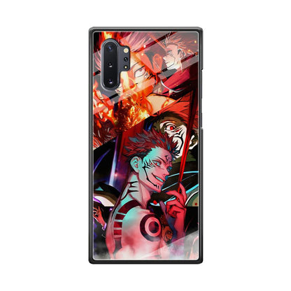 Jujutsu Kaisen Sukuna Pics Collage Samsung Galaxy Note 10 Plus Case-Oxvistore