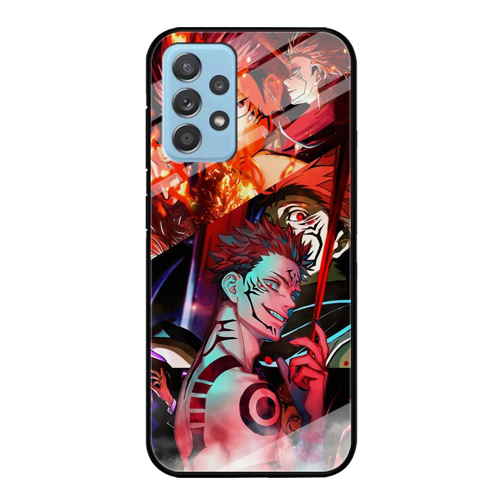 Jujutsu Kaisen Sukuna Pics Collage Samsung Galaxy A72 Case-Oxvistore