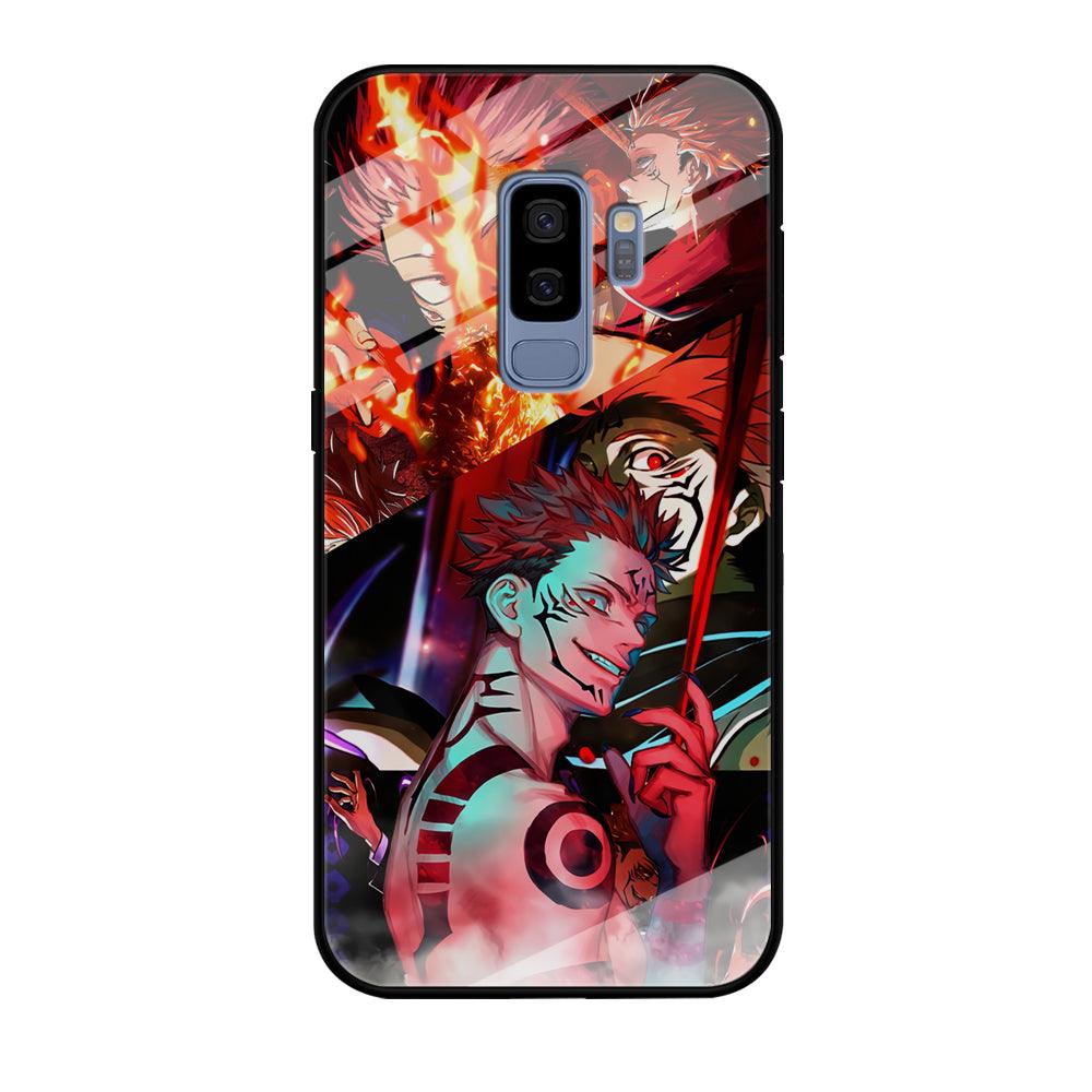 Jujutsu Kaisen Sukuna Pics Collage Samsung Galaxy S9 Plus Case-Oxvistore