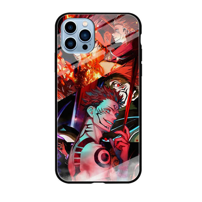 Jujutsu Kaisen Sukuna Pics Collage iPhone 12 Pro Case-Oxvistore