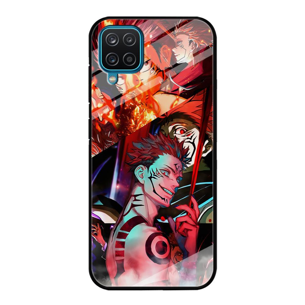 Jujutsu Kaisen Sukuna Pics Collage Samsung Galaxy A12 Case-Oxvistore