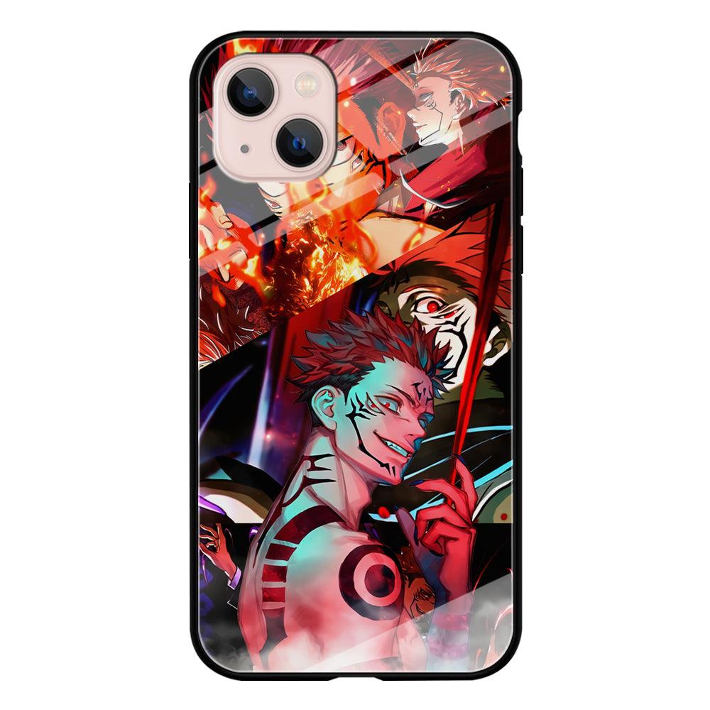 Jujutsu Kaisen Sukuna Pics Collage iPhone 15 Plus Case-Oxvistore