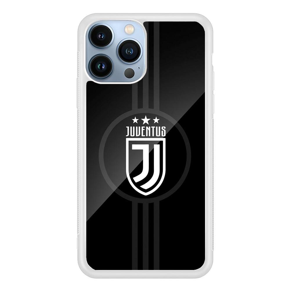 Juventus Shine on Black iPhone 13 Pro Case-Oxvistore