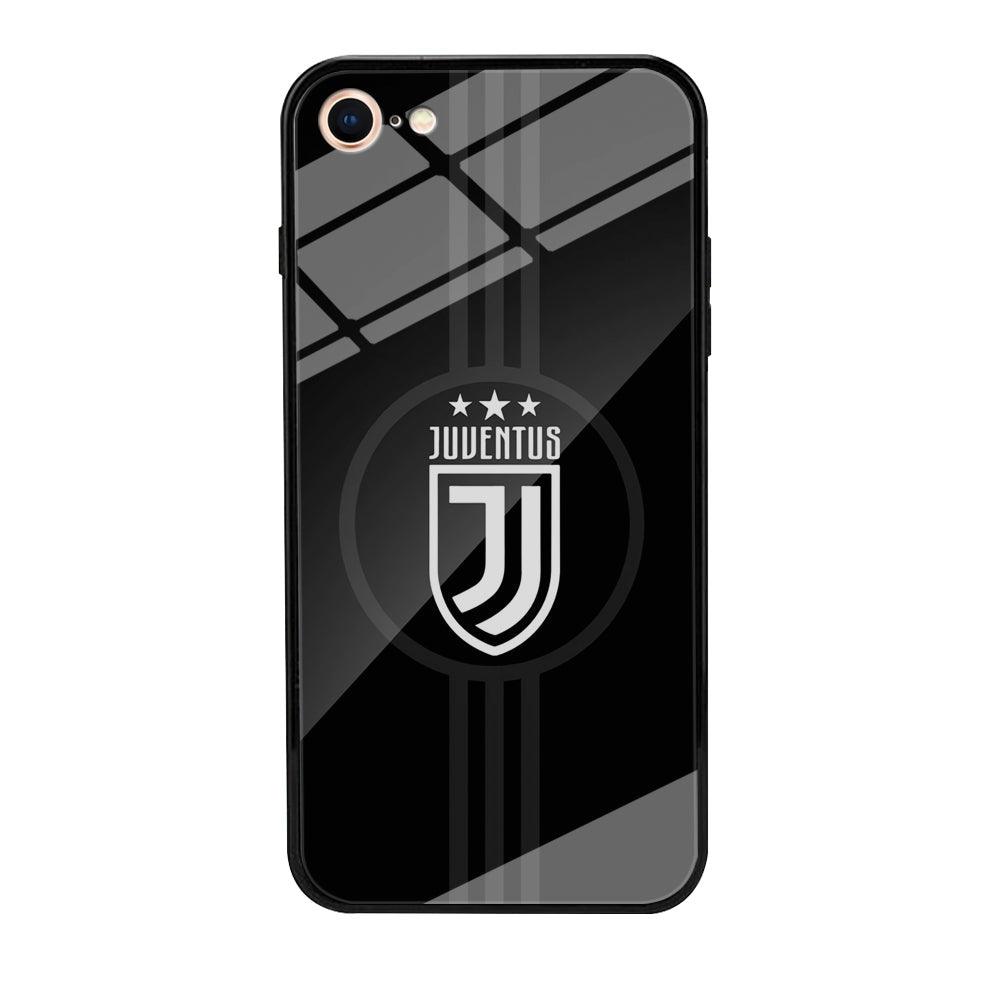 Juventus Shine on Black iPhone 8 Case-Oxvistore