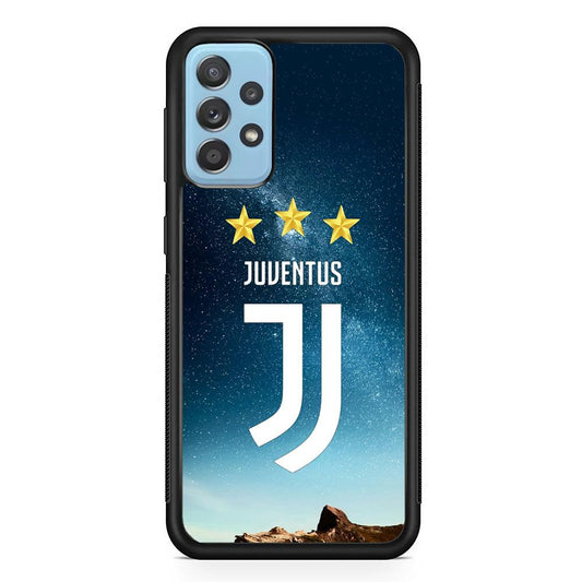 Juventus Star in The Sky Samsung Galaxy A52 Case-Rubber Black (2D Case)-Oxvistore