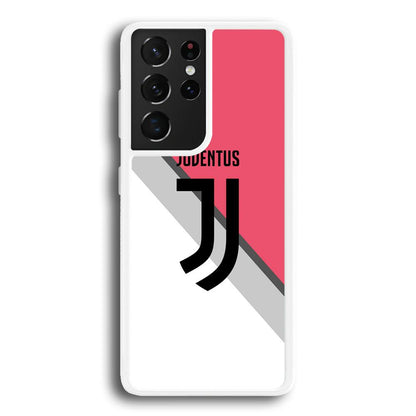 Juventus Pink Jersey Samsung Galaxy S21 Ultra Case-Oxvistore