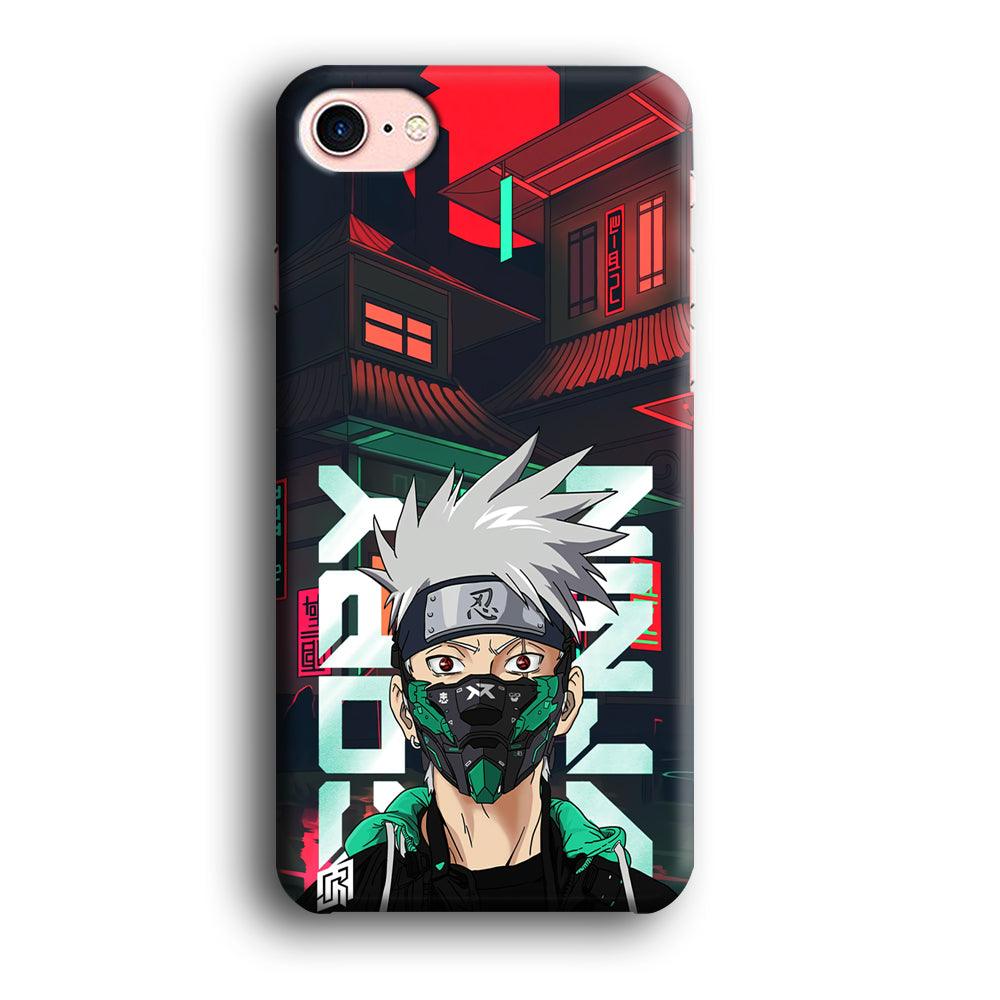 Kakashi The Ultimate Copy Jutsu iPhone 8 Case-Oxvistore