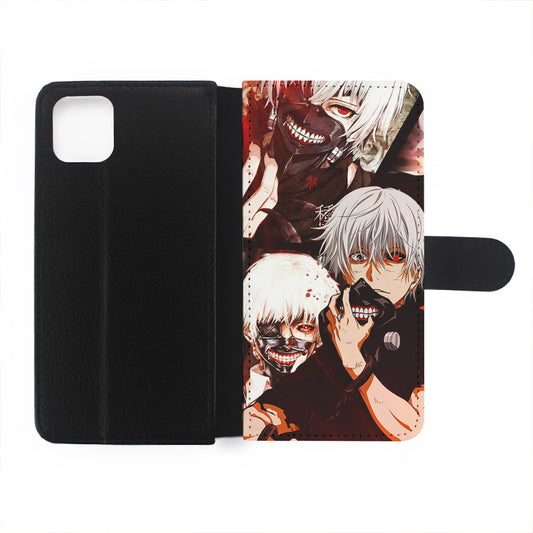 Kaneki Tokyo Ghoul Aesthetic Flip Wallet Phone Case