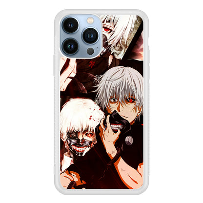 Kaneki Tokyo Ghoul Aesthetic 2D Rubber Phone Case