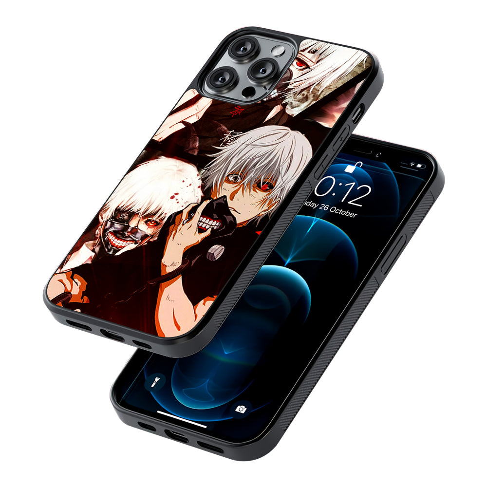 Kaneki Tokyo Ghoul Aesthetic 2D Rubber Phone Case