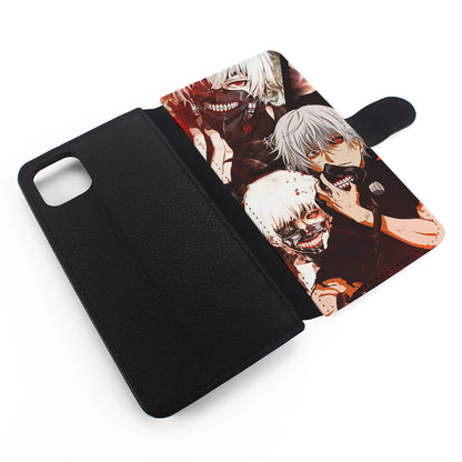 Kaneki Tokyo Ghoul Aesthetic Flip Wallet Phone Case