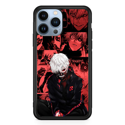 Kaneki Tokyo Ghoul Comic 2D Rubber Phone Case