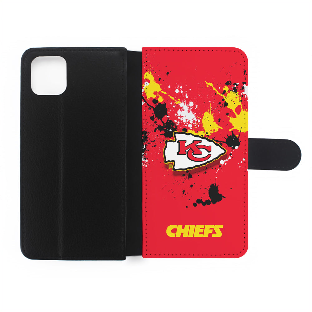 Kansas City Chiefs Logo Flip Wallet Phone Case