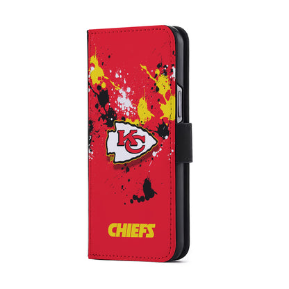 Kansas City Chiefs Logo Flip Wallet Phone Case