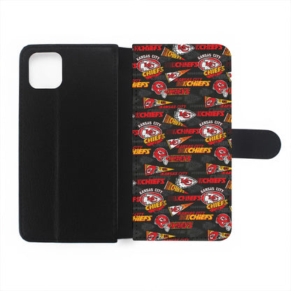 Kansas City Chiefs Patterns Flip Wallet Phone Case