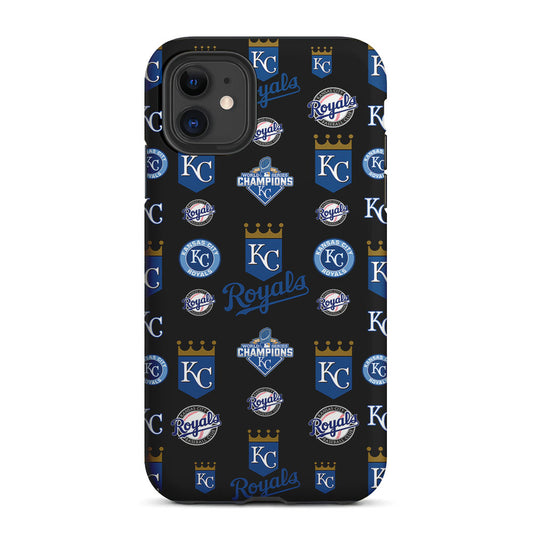 Kansas City Royals Pattern 2 in 1 Tough Phone Case